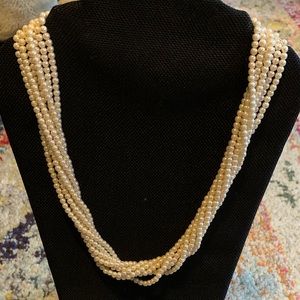 Avon Shiara Pearlesque Necklace & Earring Gift Set